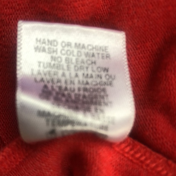 WILDFOX Sign Language Red Love Beach Jumper Sweater Extra Small - Picture 6 of 8